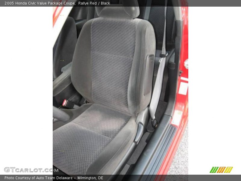 Rallye Red / Black 2005 Honda Civic Value Package Coupe