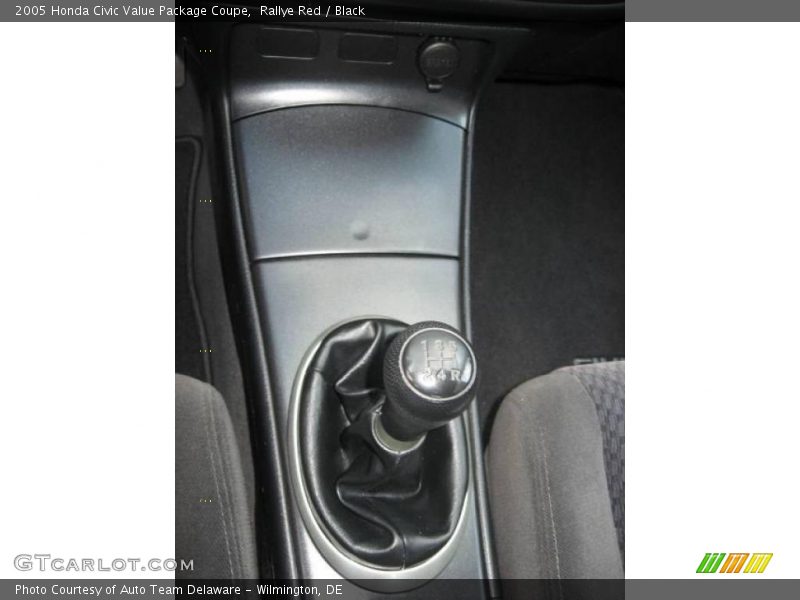 Rallye Red / Black 2005 Honda Civic Value Package Coupe