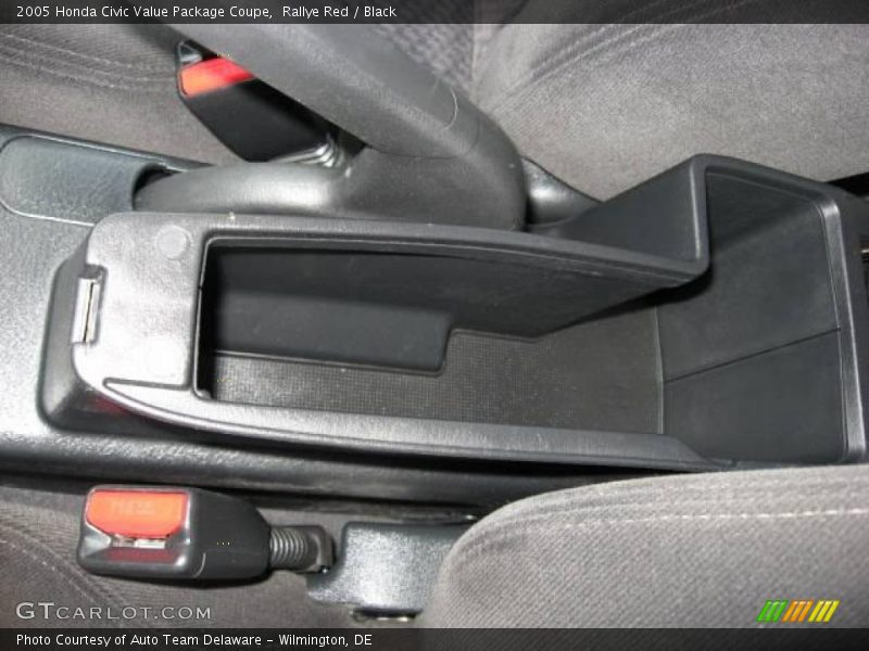 Rallye Red / Black 2005 Honda Civic Value Package Coupe