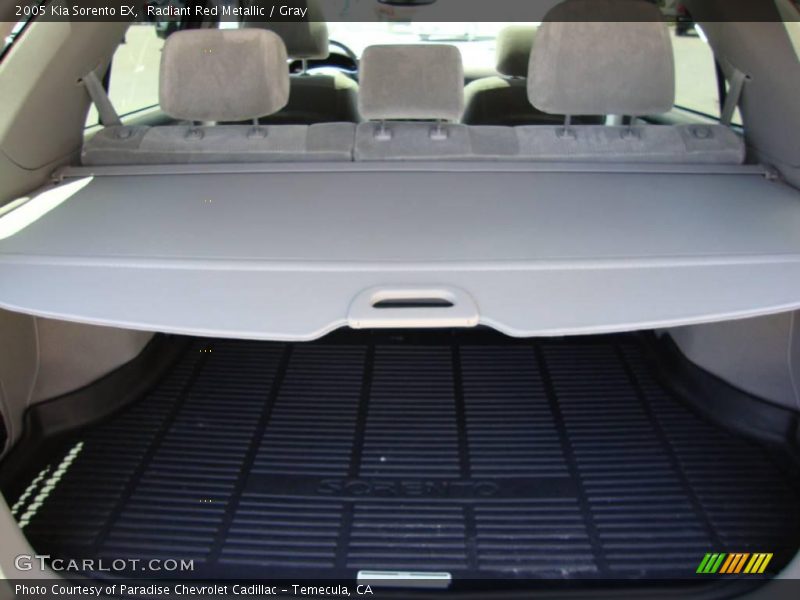 Radiant Red Metallic / Gray 2005 Kia Sorento EX