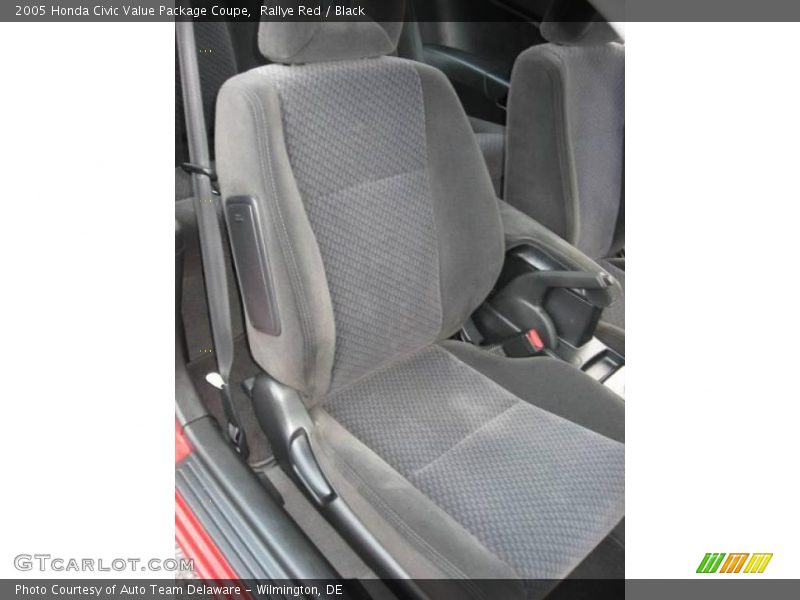 Rallye Red / Black 2005 Honda Civic Value Package Coupe