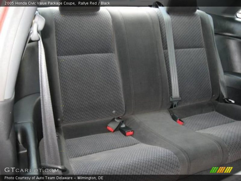 Rallye Red / Black 2005 Honda Civic Value Package Coupe