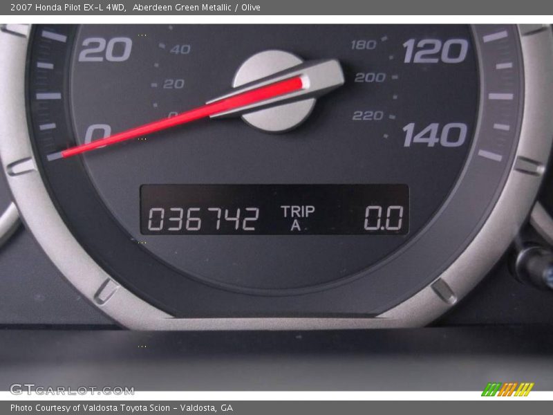 Aberdeen Green Metallic / Olive 2007 Honda Pilot EX-L 4WD