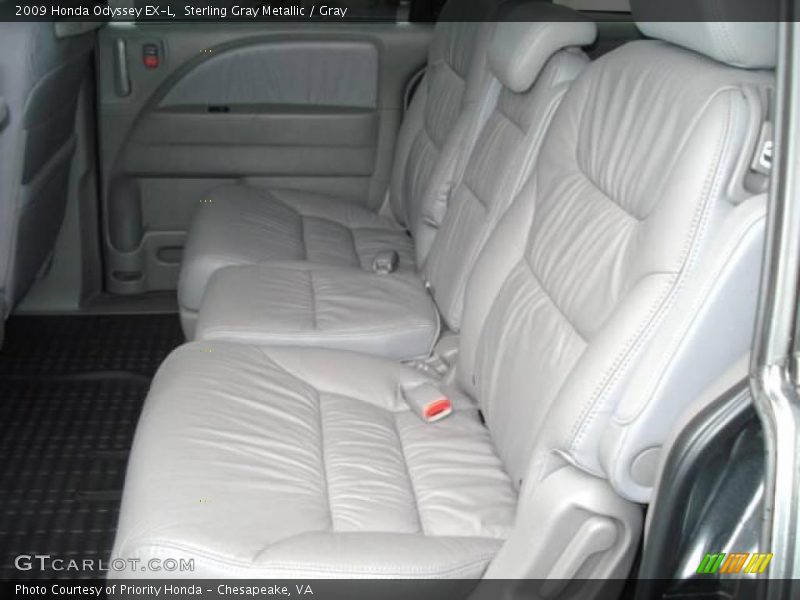 Sterling Gray Metallic / Gray 2009 Honda Odyssey EX-L