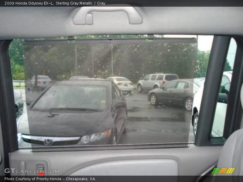 Sterling Gray Metallic / Gray 2009 Honda Odyssey EX-L
