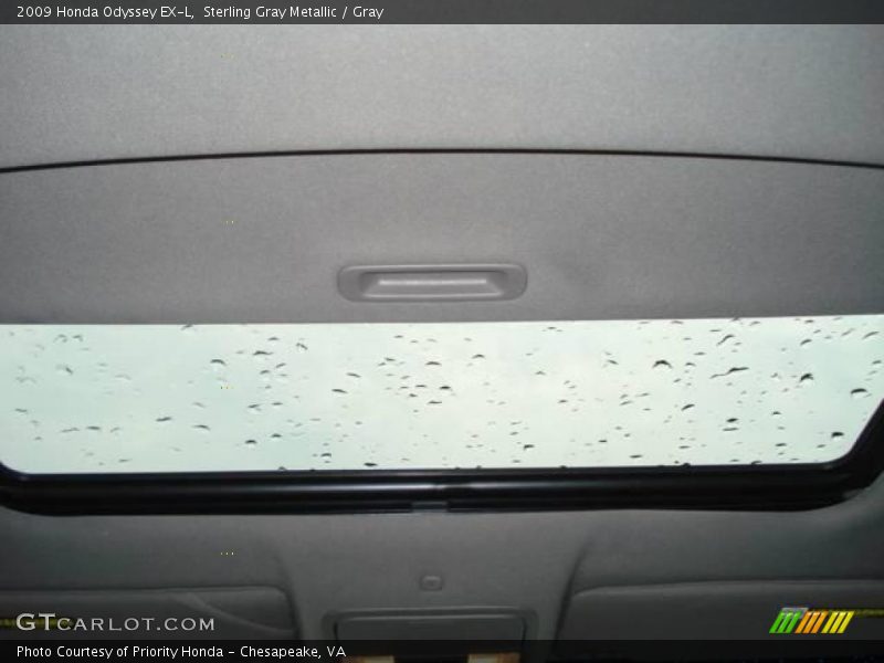 Sterling Gray Metallic / Gray 2009 Honda Odyssey EX-L