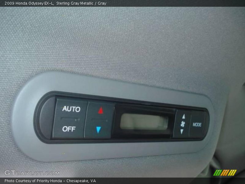 Sterling Gray Metallic / Gray 2009 Honda Odyssey EX-L