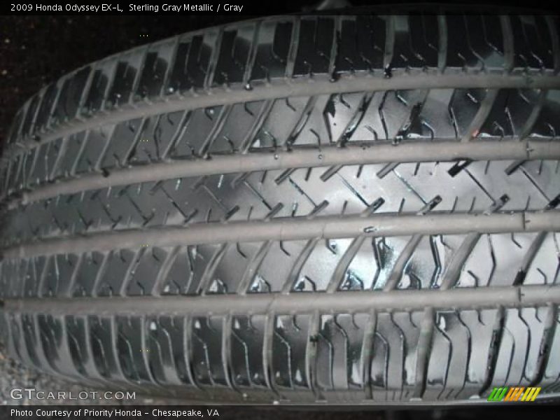 Sterling Gray Metallic / Gray 2009 Honda Odyssey EX-L