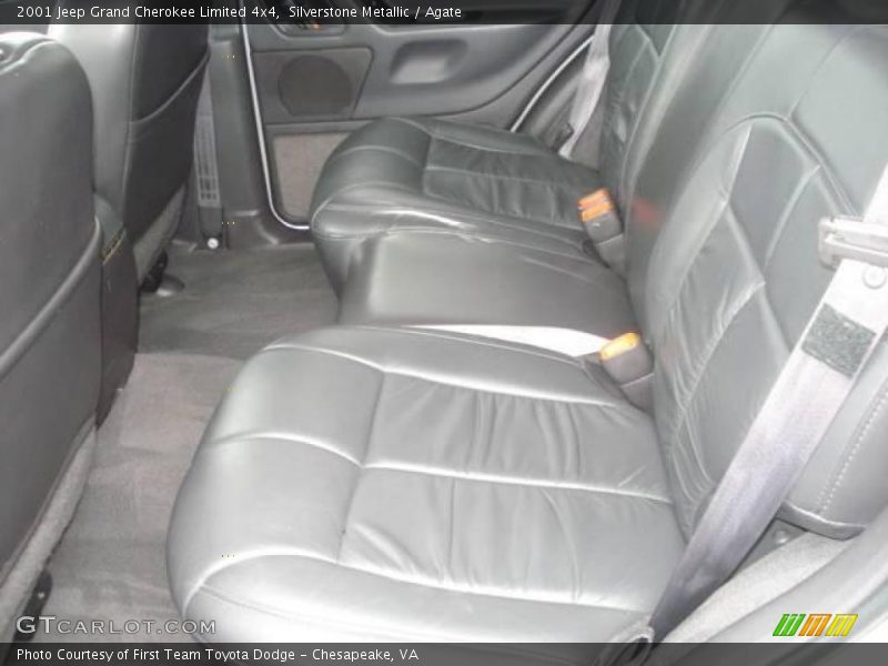 Silverstone Metallic / Agate 2001 Jeep Grand Cherokee Limited 4x4