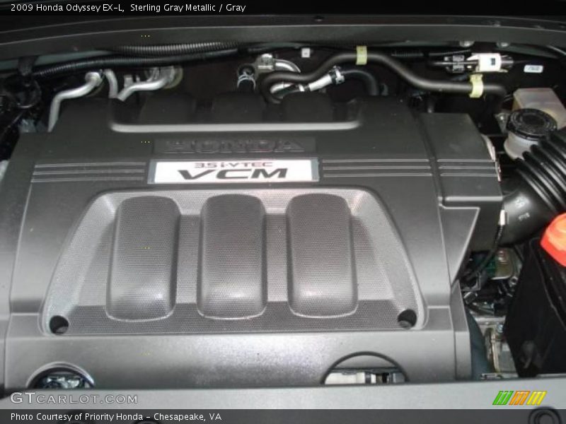Sterling Gray Metallic / Gray 2009 Honda Odyssey EX-L
