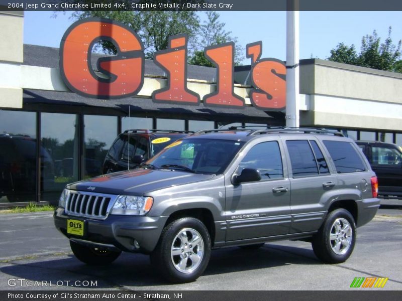 Graphite Metallic / Dark Slate Gray 2004 Jeep Grand Cherokee Limited 4x4