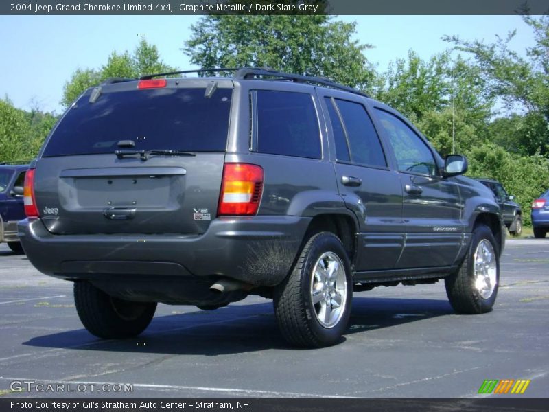 Graphite Metallic / Dark Slate Gray 2004 Jeep Grand Cherokee Limited 4x4