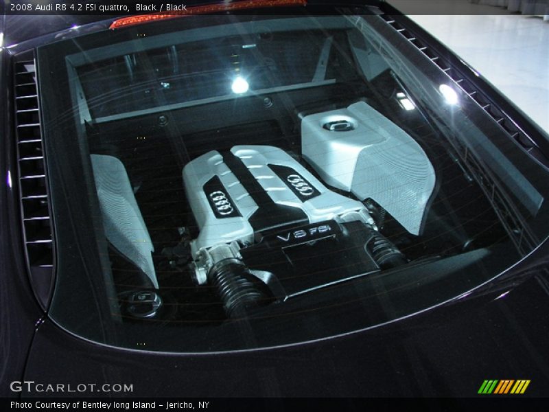 Black / Black 2008 Audi R8 4.2 FSI quattro