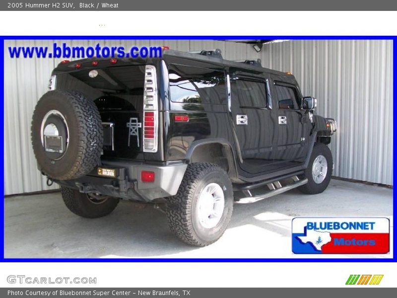 Black / Wheat 2005 Hummer H2 SUV