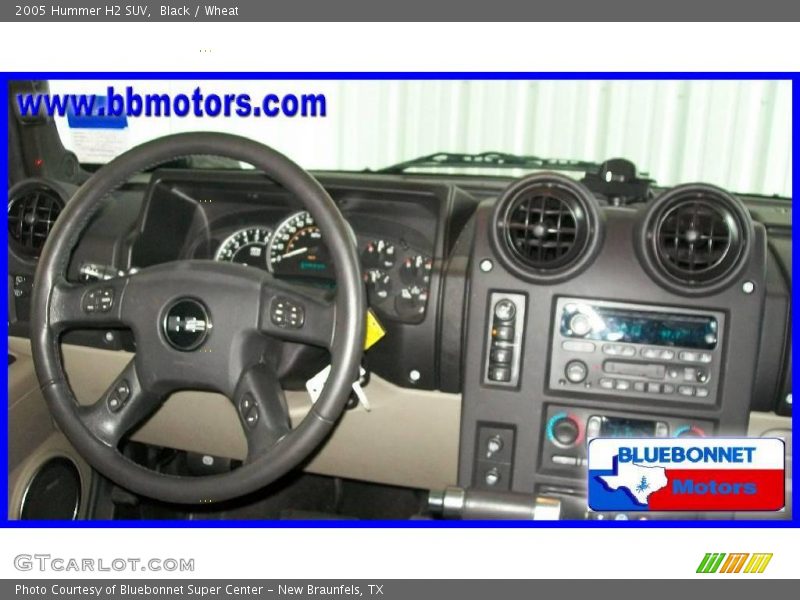 Black / Wheat 2005 Hummer H2 SUV
