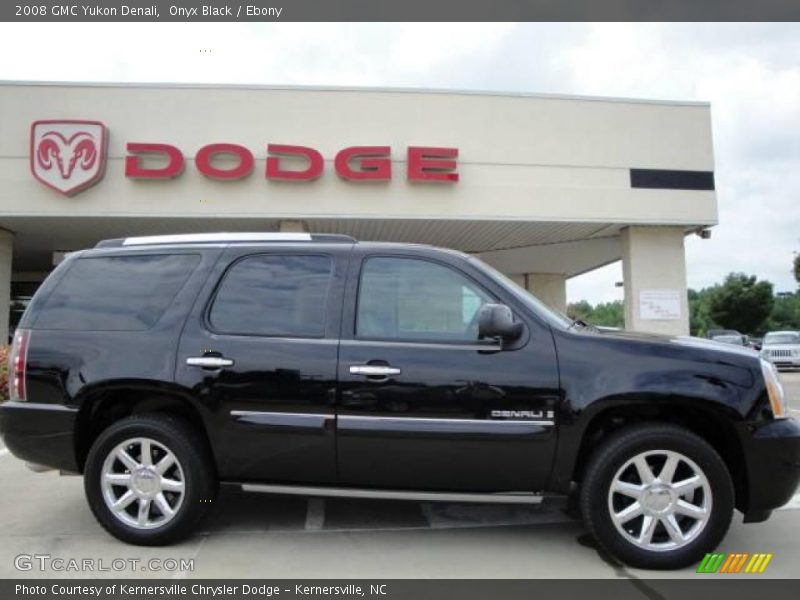 Onyx Black / Ebony 2008 GMC Yukon Denali