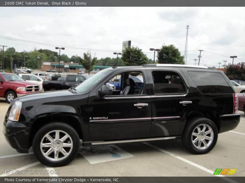 Onyx Black / Ebony 2008 GMC Yukon Denali