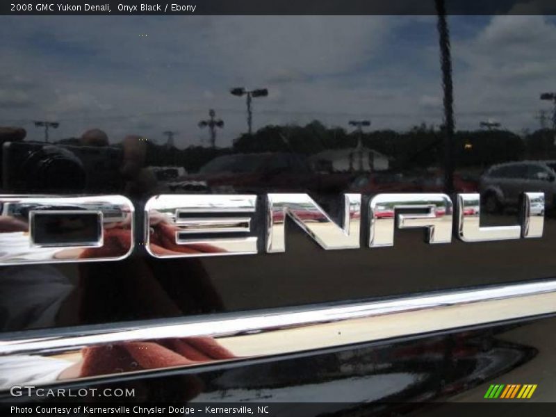 Onyx Black / Ebony 2008 GMC Yukon Denali