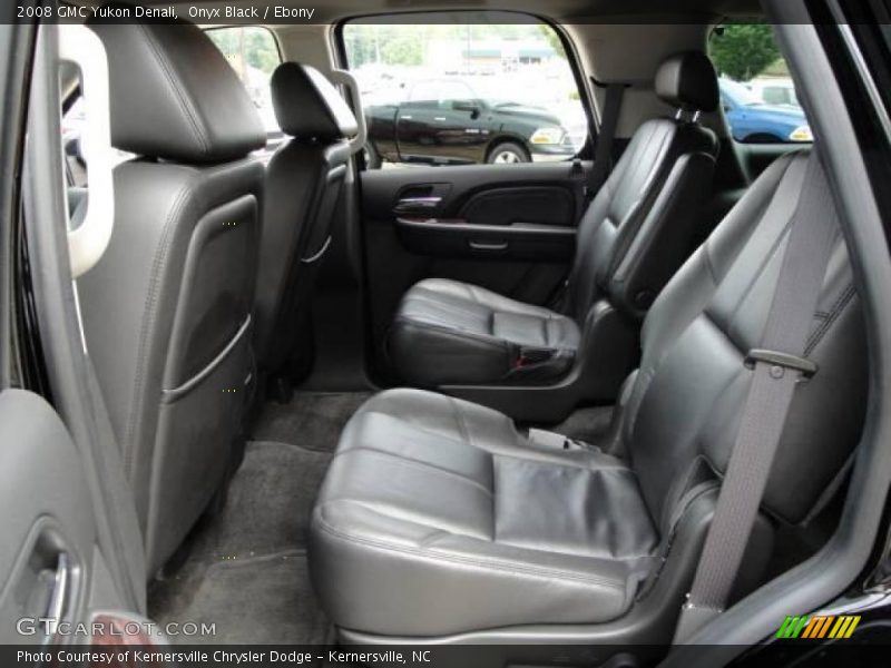 Onyx Black / Ebony 2008 GMC Yukon Denali