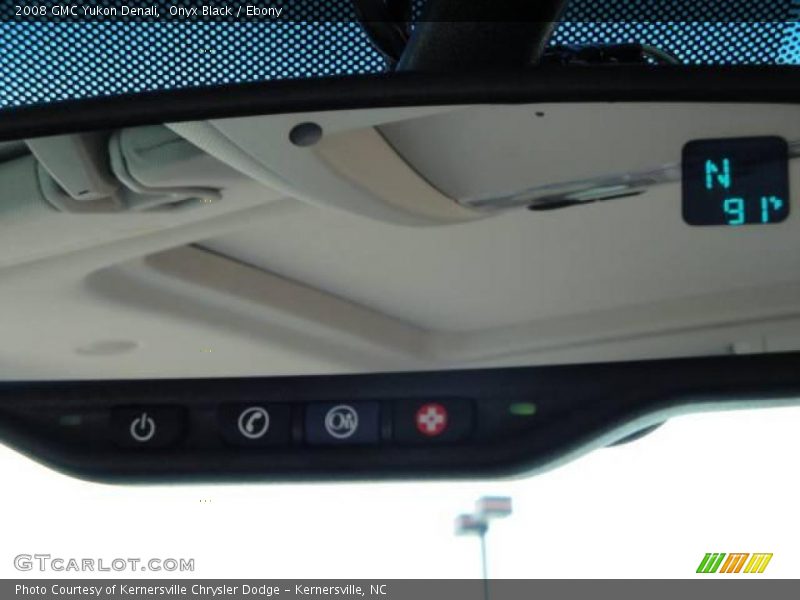 Onyx Black / Ebony 2008 GMC Yukon Denali