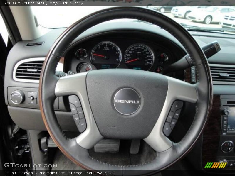 Onyx Black / Ebony 2008 GMC Yukon Denali