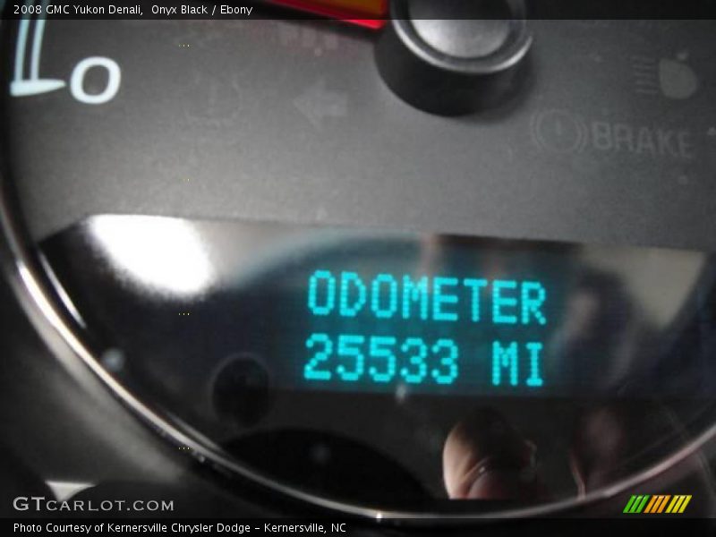 Onyx Black / Ebony 2008 GMC Yukon Denali