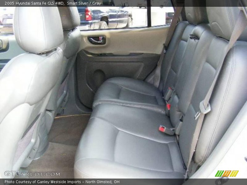 Smart Silver / Gray 2005 Hyundai Santa Fe GLS 4WD