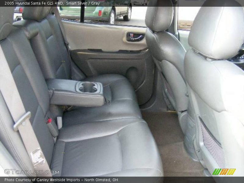 Smart Silver / Gray 2005 Hyundai Santa Fe GLS 4WD