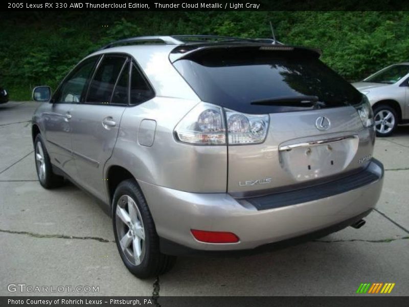 Thunder Cloud Metallic / Light Gray 2005 Lexus RX 330 AWD Thundercloud Edition