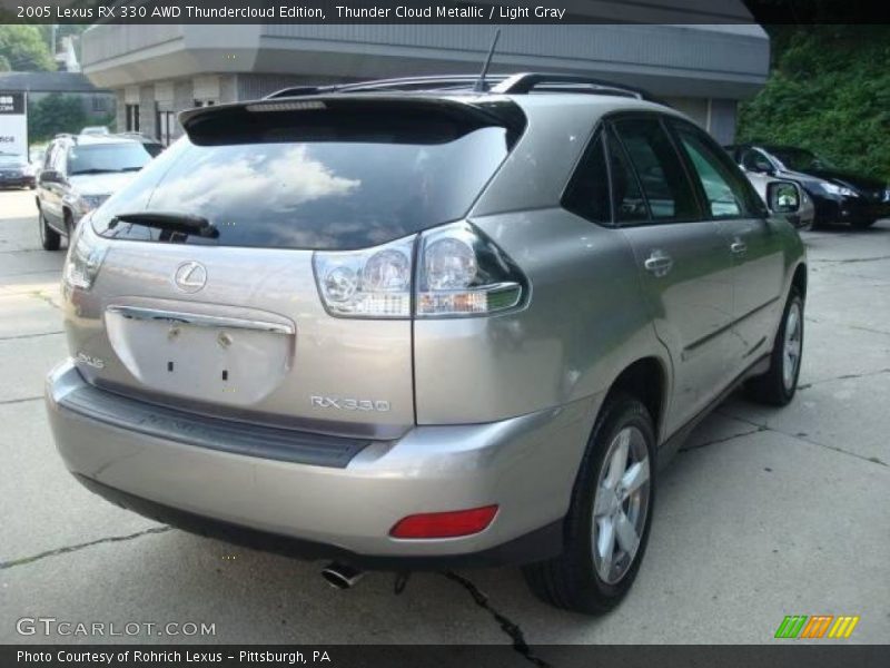 Thunder Cloud Metallic / Light Gray 2005 Lexus RX 330 AWD Thundercloud Edition