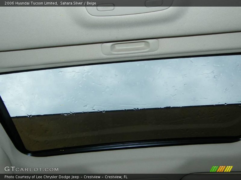 Sahara Silver / Beige 2006 Hyundai Tucson Limited
