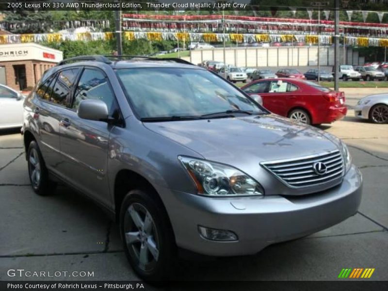 Thunder Cloud Metallic / Light Gray 2005 Lexus RX 330 AWD Thundercloud Edition