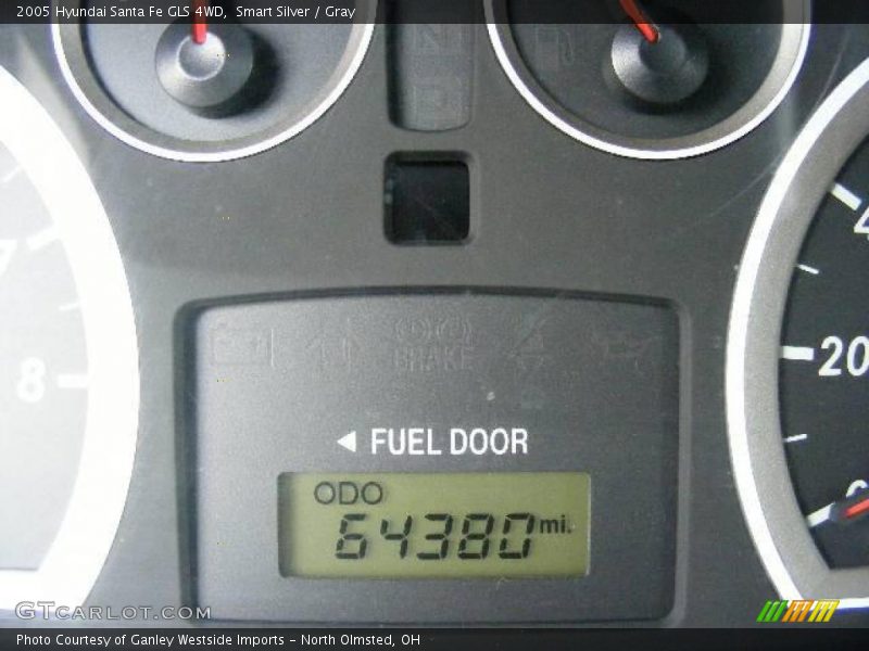 Smart Silver / Gray 2005 Hyundai Santa Fe GLS 4WD