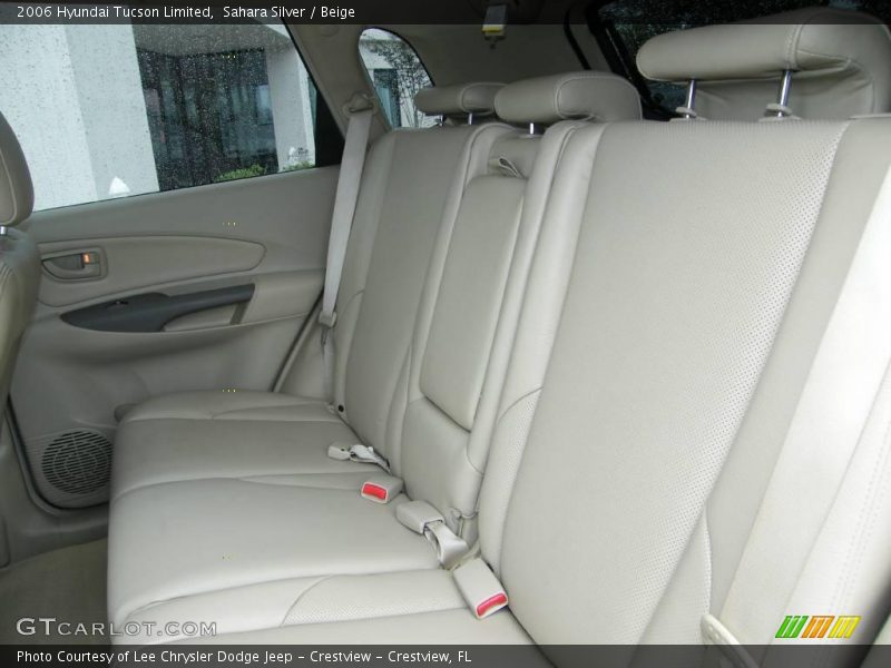 Sahara Silver / Beige 2006 Hyundai Tucson Limited