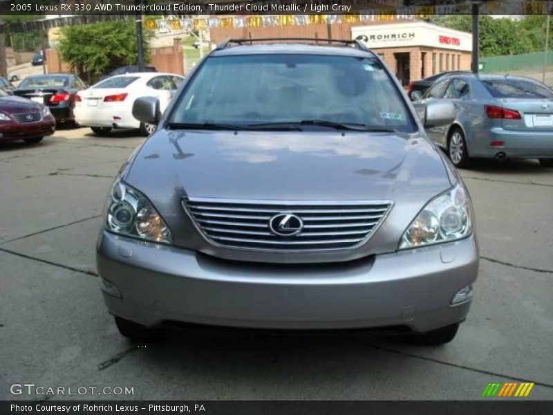 Thunder Cloud Metallic / Light Gray 2005 Lexus RX 330 AWD Thundercloud Edition