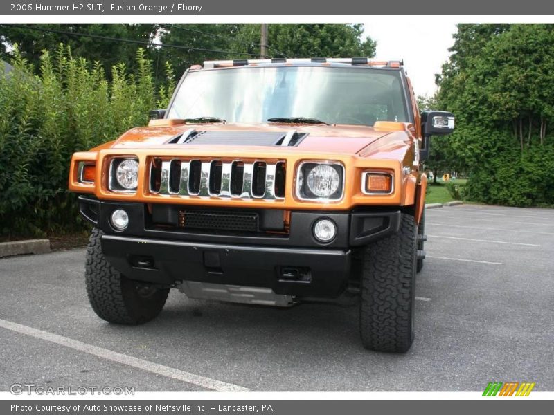 Fusion Orange / Ebony 2006 Hummer H2 SUT