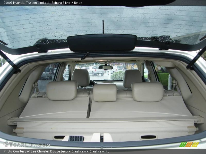 Sahara Silver / Beige 2006 Hyundai Tucson Limited