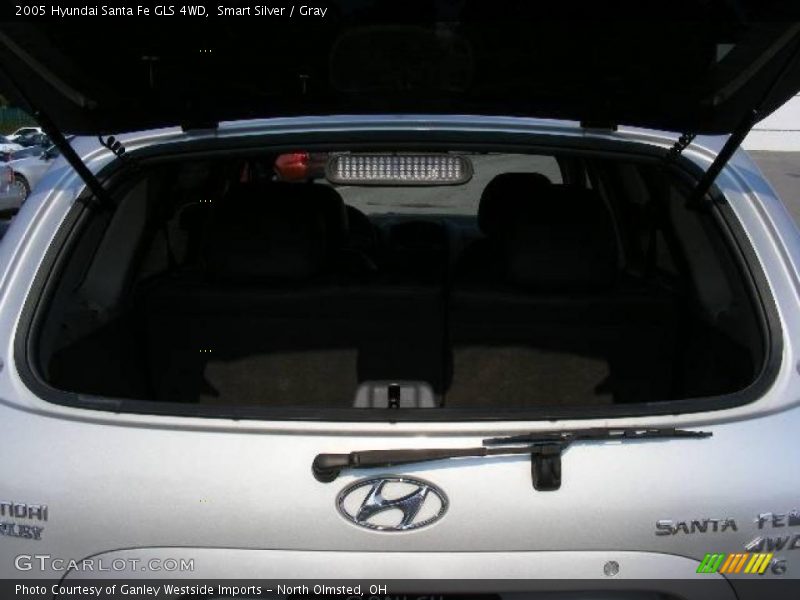 Smart Silver / Gray 2005 Hyundai Santa Fe GLS 4WD