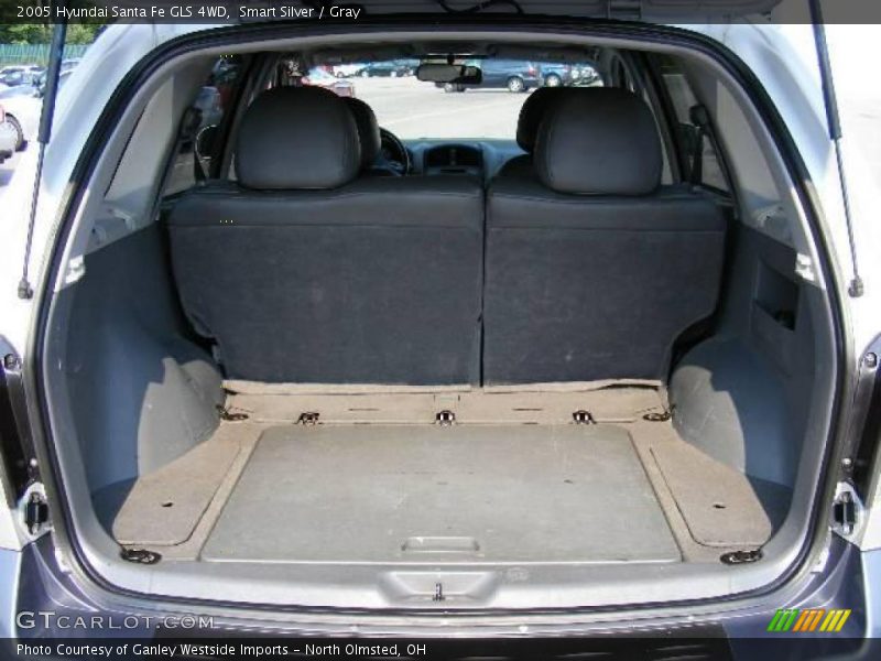 Smart Silver / Gray 2005 Hyundai Santa Fe GLS 4WD