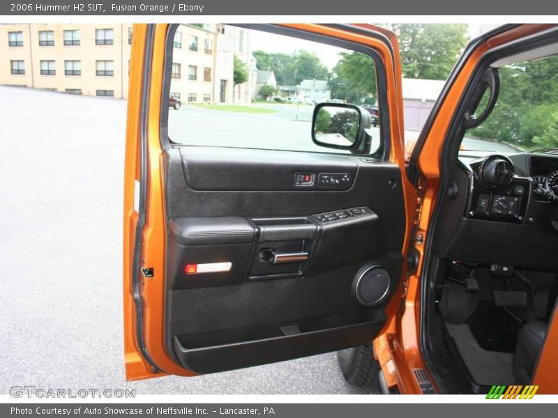 Fusion Orange / Ebony 2006 Hummer H2 SUT