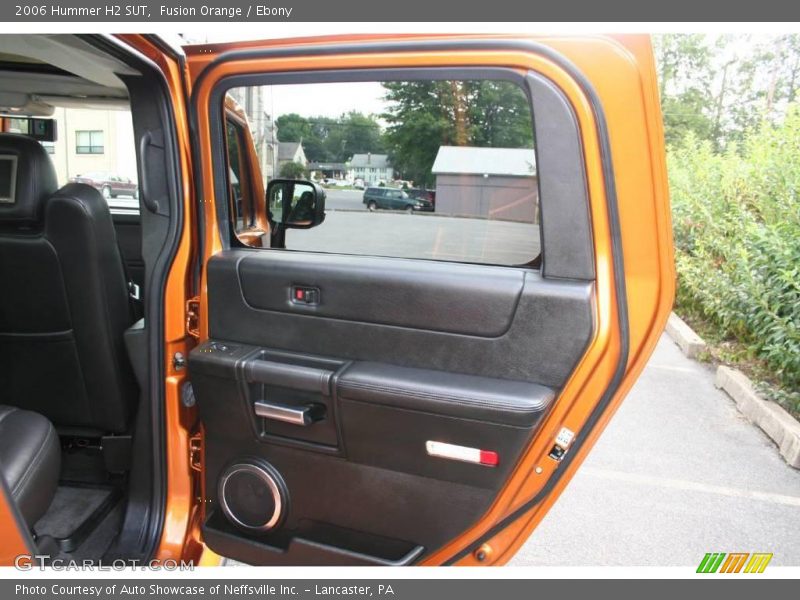 Fusion Orange / Ebony 2006 Hummer H2 SUT