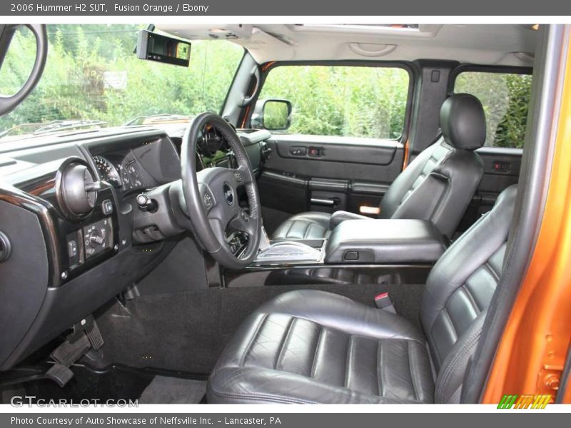 Fusion Orange / Ebony 2006 Hummer H2 SUT