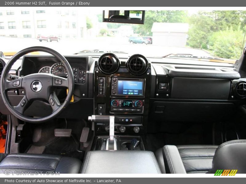 Fusion Orange / Ebony 2006 Hummer H2 SUT