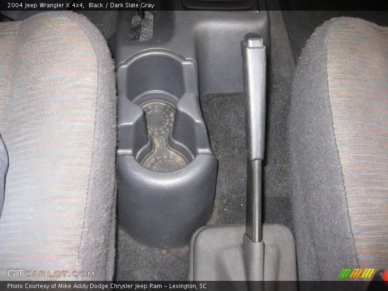 Black / Dark Slate Gray 2004 Jeep Wrangler X 4x4