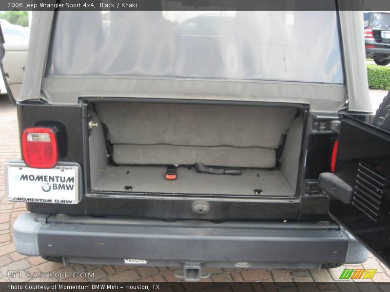 Black / Khaki 2006 Jeep Wrangler Sport 4x4