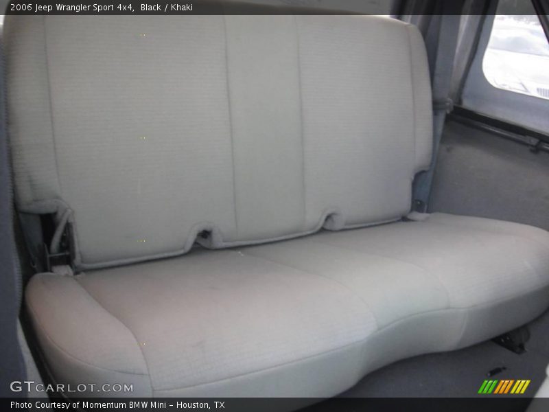 Black / Khaki 2006 Jeep Wrangler Sport 4x4