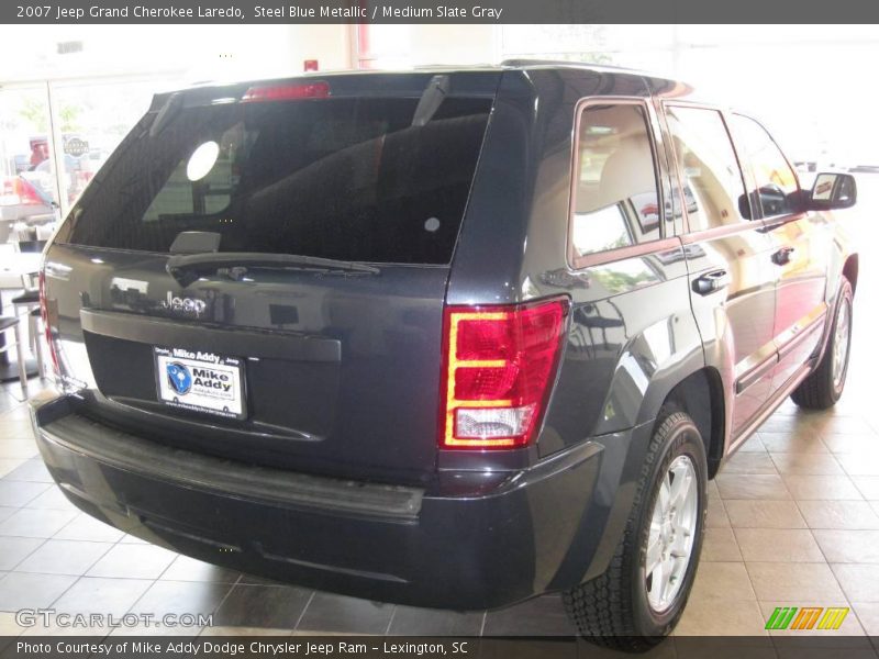 Steel Blue Metallic / Medium Slate Gray 2007 Jeep Grand Cherokee Laredo