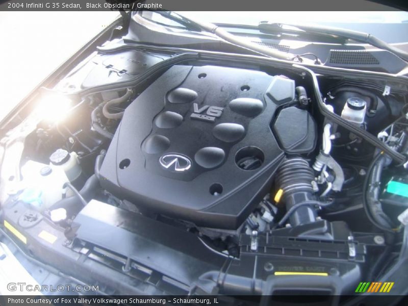 Black Obsidian / Graphite 2004 Infiniti G 35 Sedan