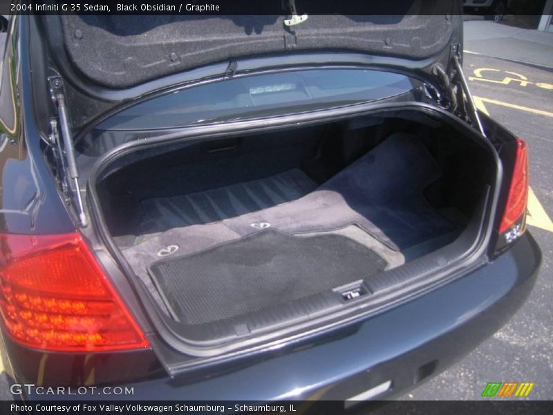 Black Obsidian / Graphite 2004 Infiniti G 35 Sedan