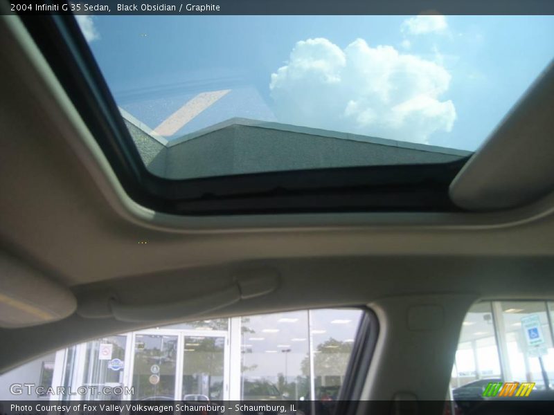 Black Obsidian / Graphite 2004 Infiniti G 35 Sedan